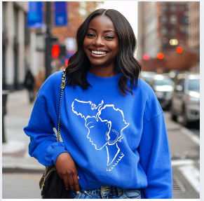 Winter Blue - Crewneck Sweatshirt