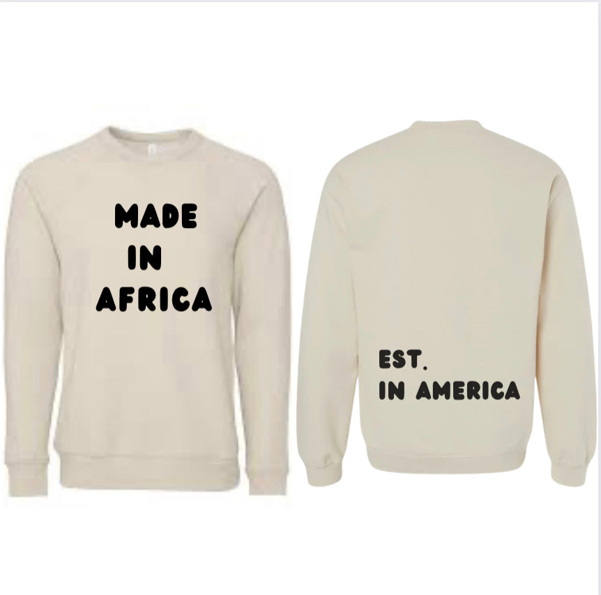 Made In Africa - Crew Neck